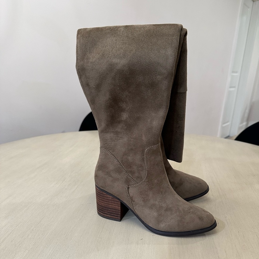 Suede BP over-the-knee boots